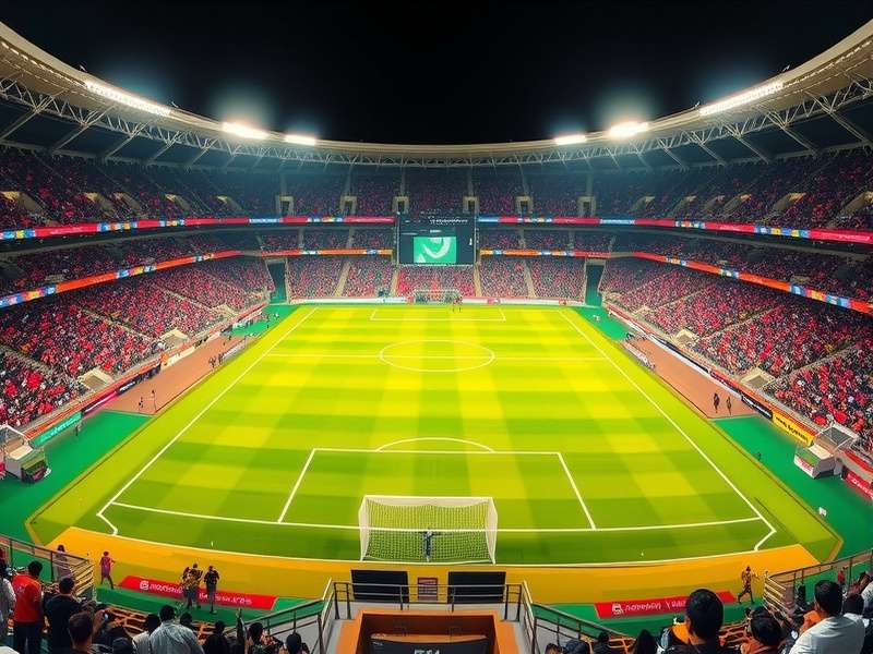 Ahmedabad FIFA Master Stadium View